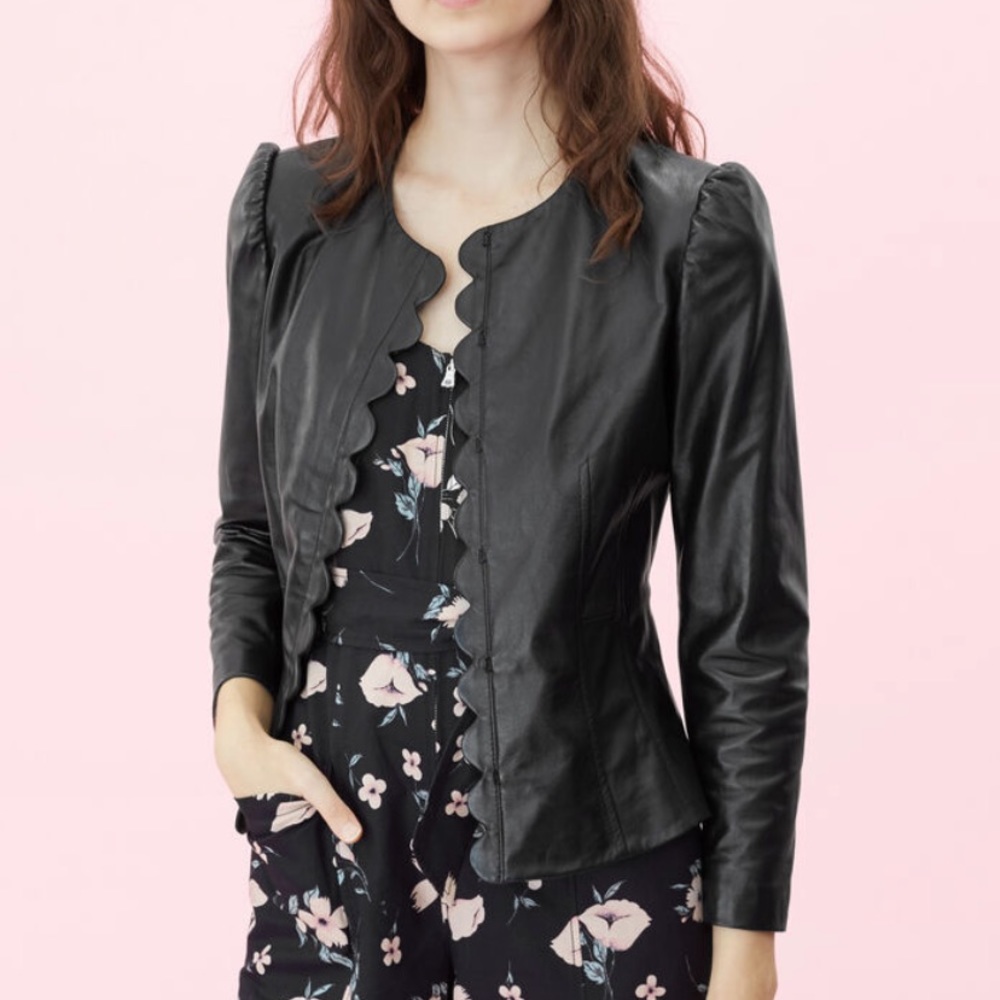 Rebecca Taylor Leather Jacket